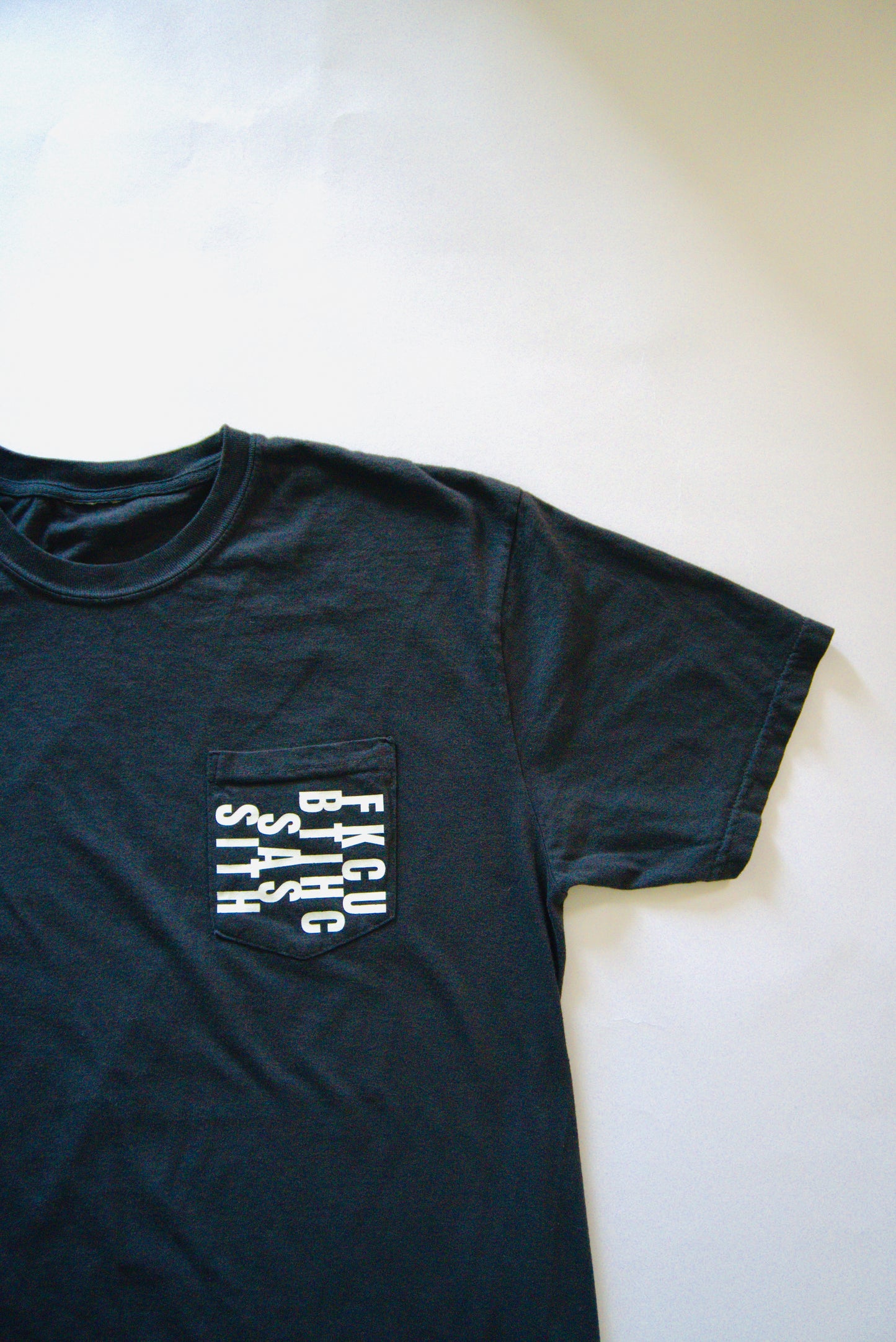 Just Letters Pocket Tee