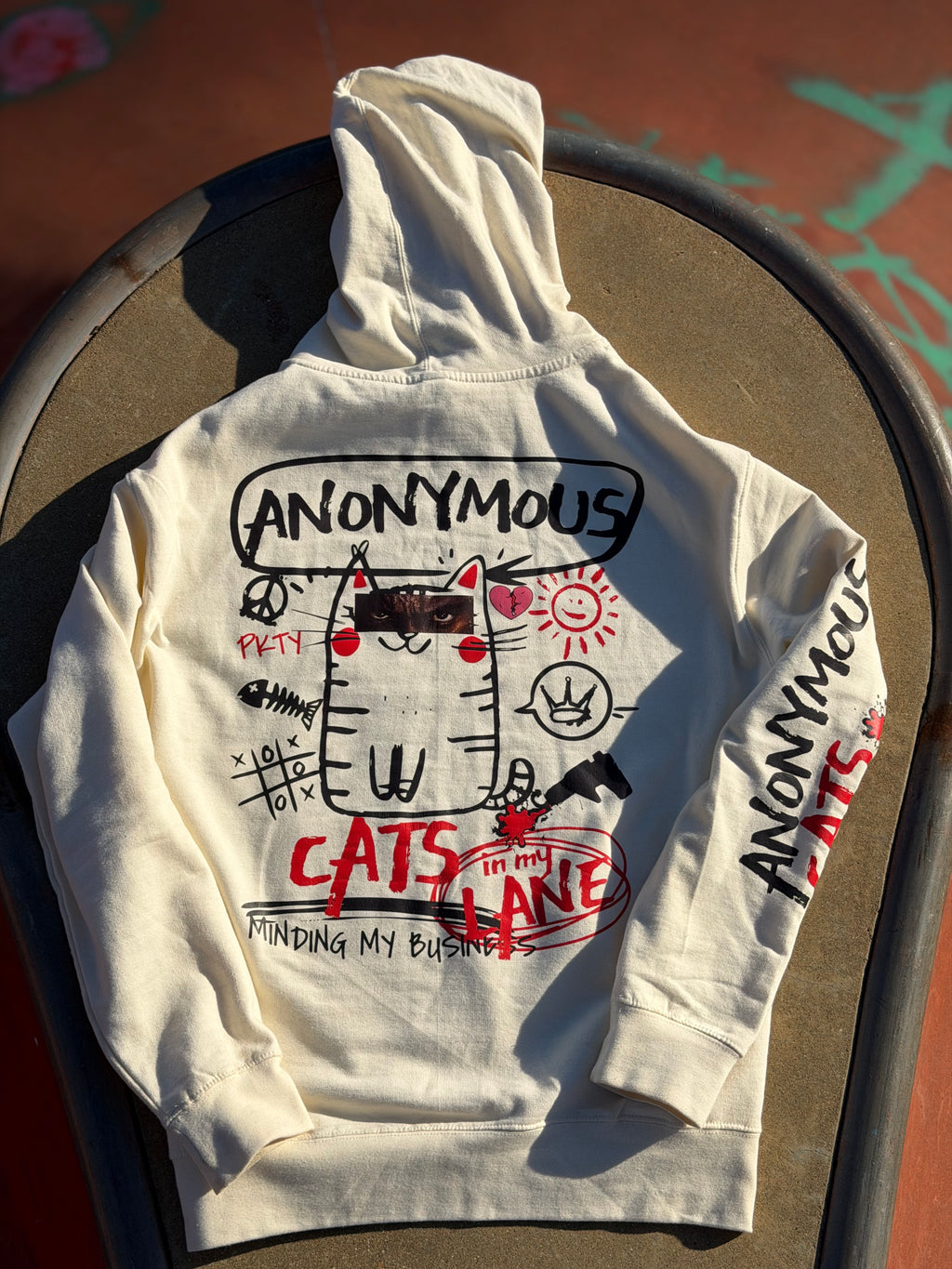 ANONYMOUS CATS HOODIE