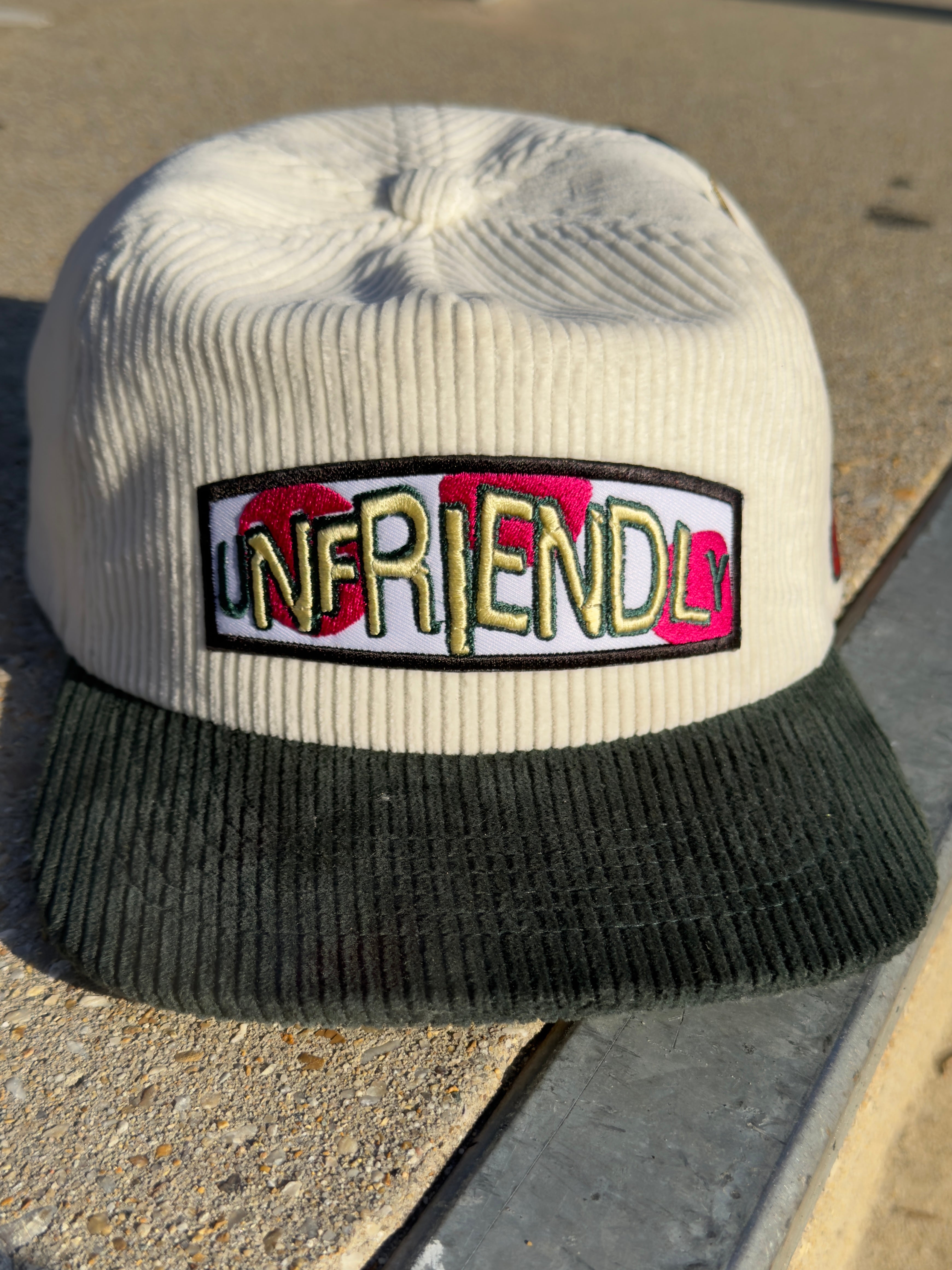 Unfriendly Snapback (2 pins included)