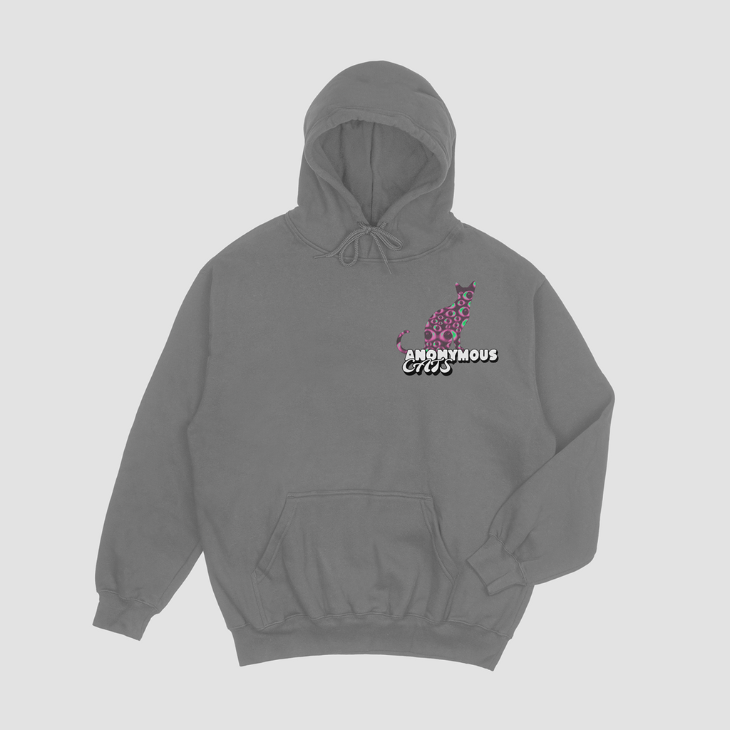 PURPLE CAT HOODIE