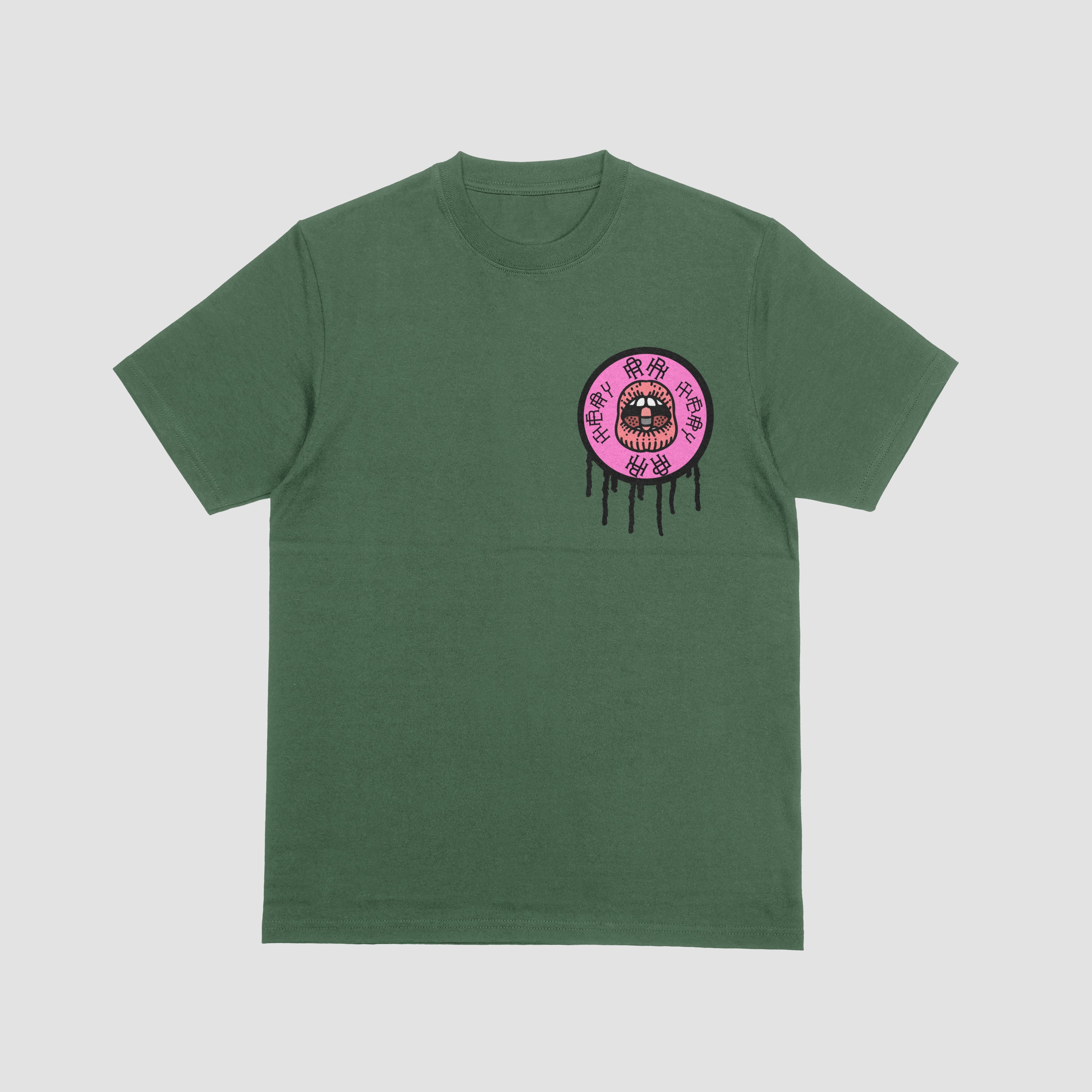 Open Wide Tee (Pink)